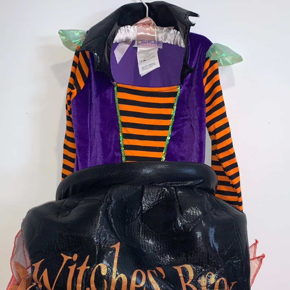 Witch & Cauldron girls halloween costume XS